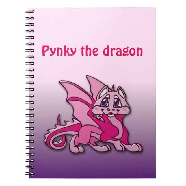 Carnet Pynky le dragon (Devant)