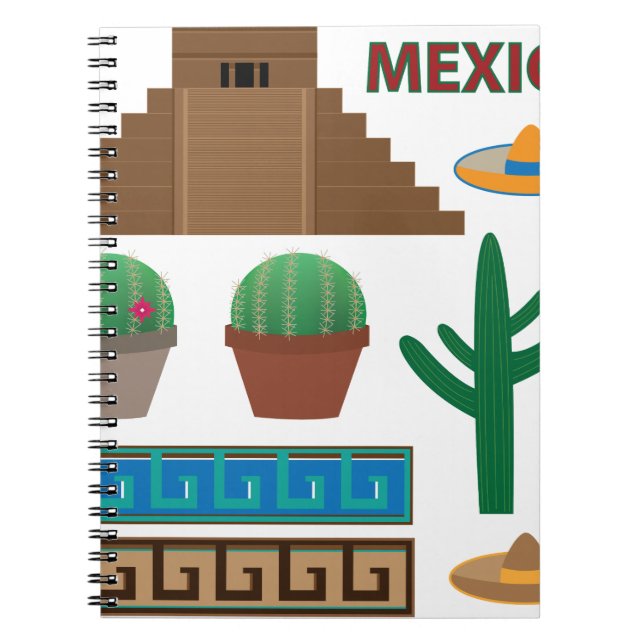 Carnet pyramide mexicaine (Devant)