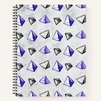 Carnet Pyramides Motif Géométrie Math Enseignant