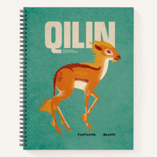 Carnet Qilin Vintage Graphic
