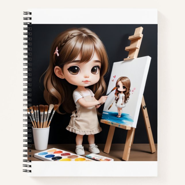 Carnet QT artist sketchbook (Devant)