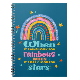 Carnet Quand Il Pleut, Cherchez Les Arcs-En-Ciel