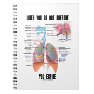 Carnet Quand vous ne respirez pas expirent l'appareil