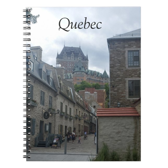Carnet quartier historique de la ville de Québec (Devant)