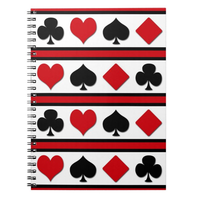 Carnet Quatre combinaisons de cartes (Devant)