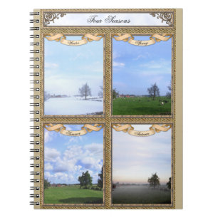Carnet Quatre saisons