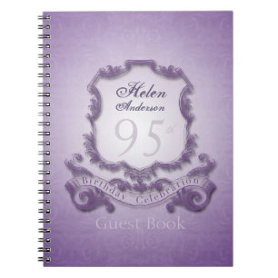 Carnet quatre-vingt-quinzième GuestBook fait sur command