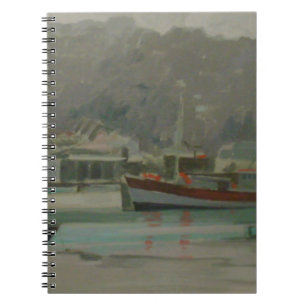 Carnet Quay du pêcheur gris de jour