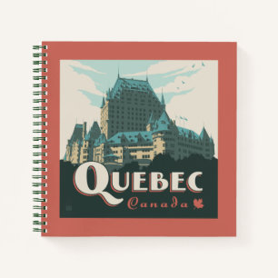 Carnet Québec Canada Château Frontenac