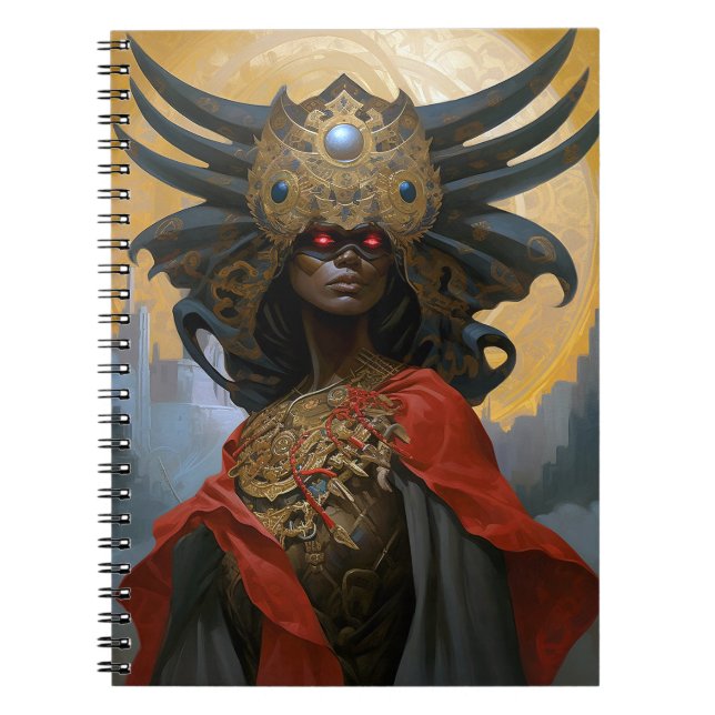 Carnet Queen Goddess Imaginaire Art (Devant)