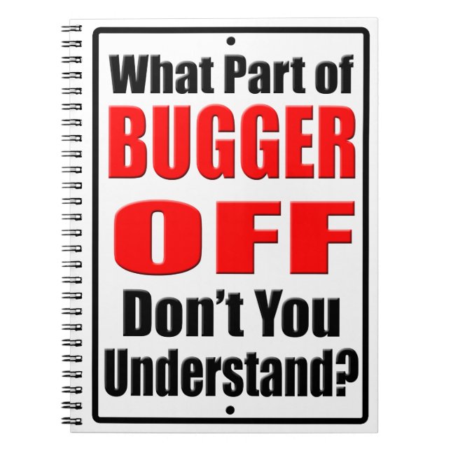 Carnet Quelle partie du bugger désactivé (Devant)