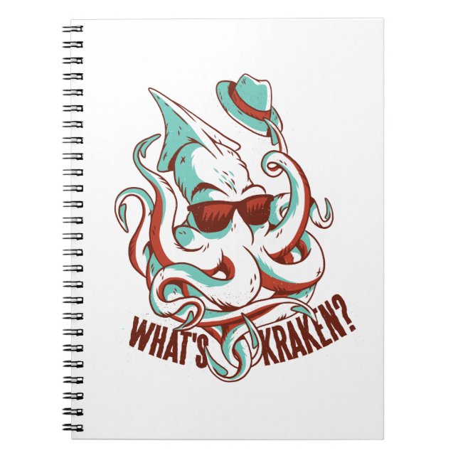 Carnet Qu'est-ce que Kraken ? (Devant)