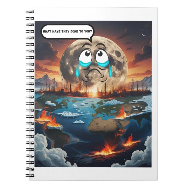Carnet Qu'est-ce qu'ils t'ont fait ? - Si La Lune Le Pouv (Devant)