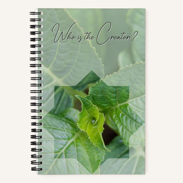 Carnet "Qui est le Créateur?" (Recto)