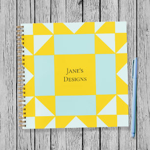 Carnet Quilt Block Arizona Star