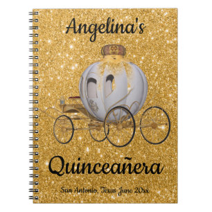 Carnet Quinceanera Guest Book Fairy Tale Princess