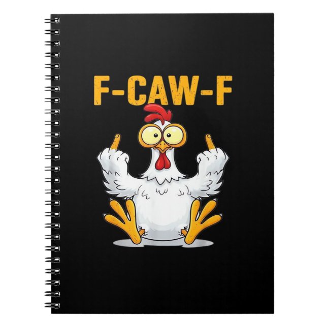 Carnet Quote Rooster Meme Classic (Devant)