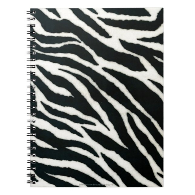 Carnet RAB Rockabilly Zebra Imprimer noir et blanc (Devant)