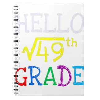 Carnet Racine Carré De 7E Année De 49 Premier Jour Retour