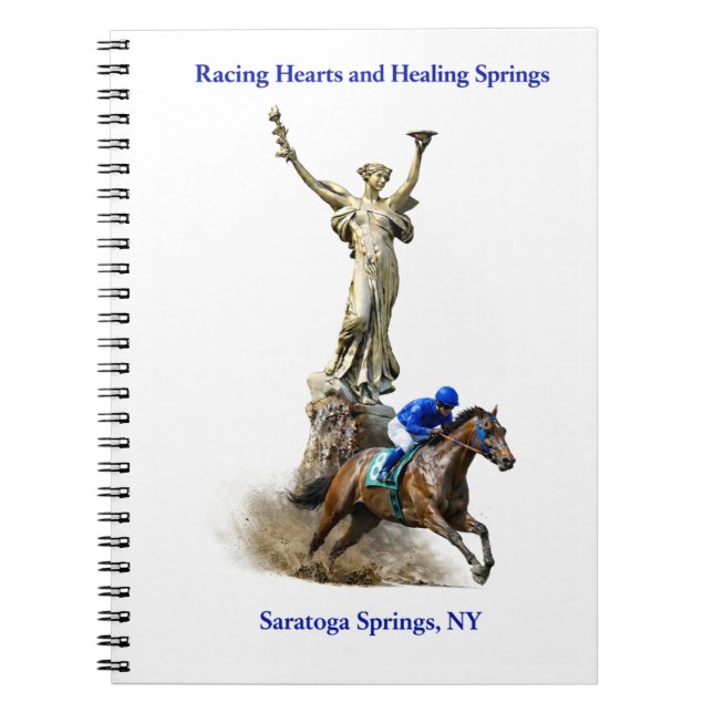 Carnet Racing Hearts and Healing Springs Notebook (Devant)