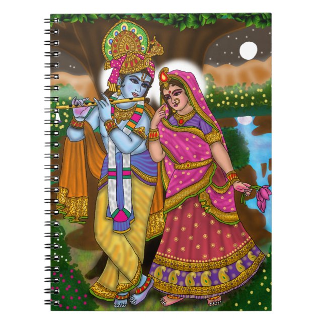 Carnet Radha Krishna Notebook (Devant)