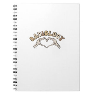 Carnet Radiologie Squelette Coeur Mains Classique