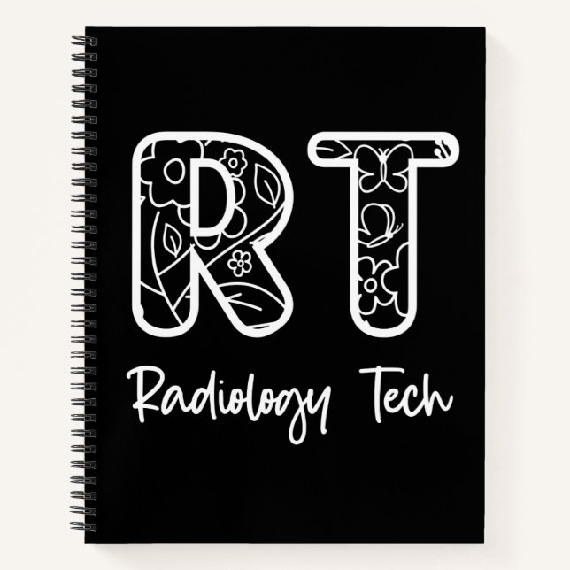 Carnet Radiologie Tech RT Rad Technicien Rad Cadeaux de r (Devant)