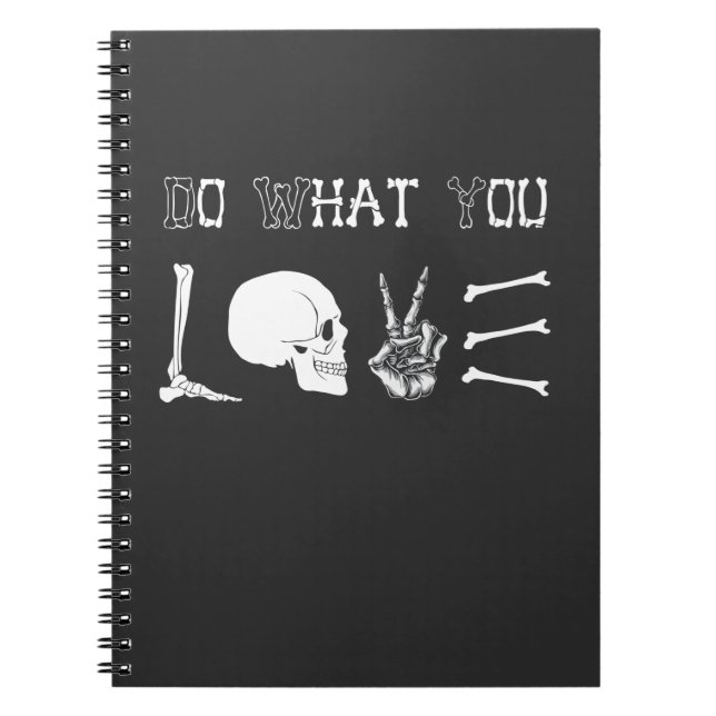 Carnet Radiologue Xray Skeleton Rad Tech (Devant)