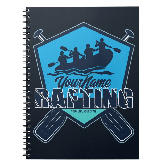 Carnet Rafting personnalisé Whitewater River Adventure (Devant)