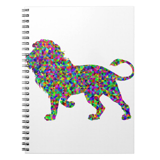 Carnet Rainbow Lion (Devant)