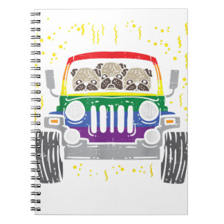 Carnet Rainbow Monster Truck Carlin Chien Gay pride LGBT 