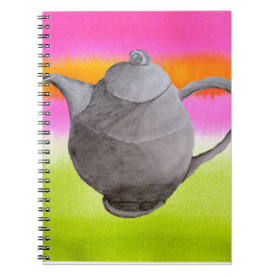 Carnet Rainbow Teapot partie thé