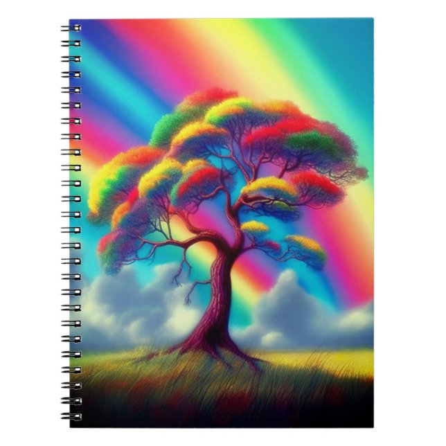 Carnet Rainbow Tree (Devant)