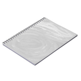 Carnet Rainy Sky Grey Swirl