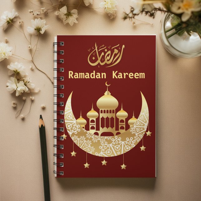 Carnet Ramadan Kareem Ramadan Moubarak (Créateur téléchargé)