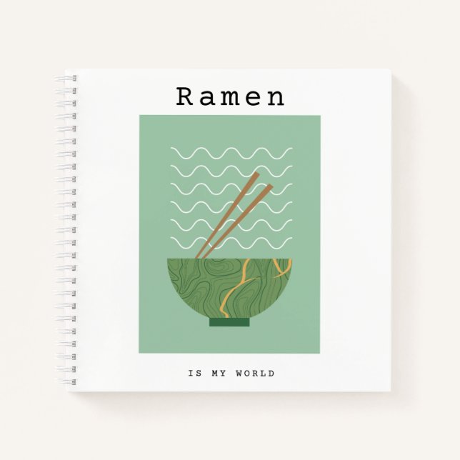 Carnet Ramen Recettes (Devant)