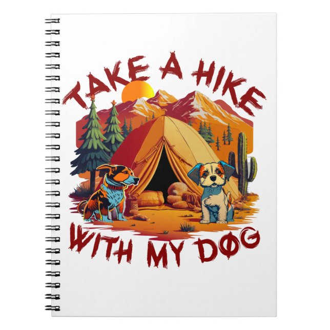 Carnet Randonnée avec Chiens : Aventure pour Amoureux de  (Devant)