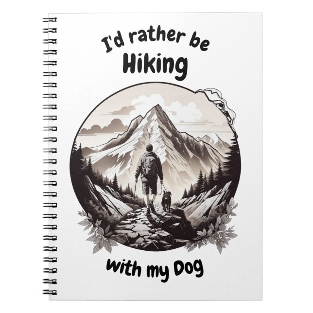 Carnet Randonnée avec mon chien (Devant)