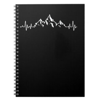 Carnet Randonnée montagneuse Aventure battement de coeur
