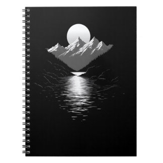 Carnet Randonnée montagneuse Lac Scénique Paysage naturel