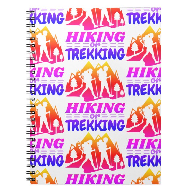 Carnet Randonnée ou trekking (Devant)