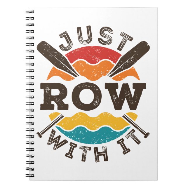 Carnet Rangez-vous avec le Cool Retro Rowing Team Oars (Devant)