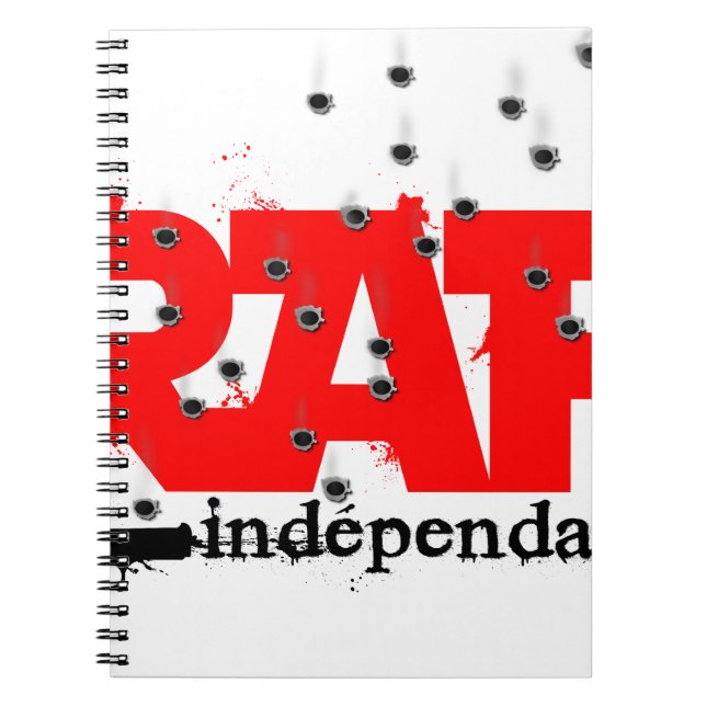 Carnet rap rafale. (Devant)