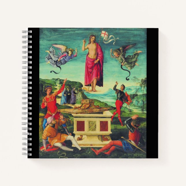 Carnet Raphael Résurrection de Jésus-Christ Art (Devant)