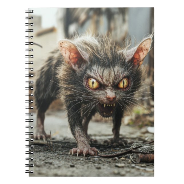 Carnet Rat monstre  (Devant)