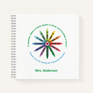 Carnet Ray of Crayons / Appréciation de l'enseignant