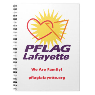 Carnet rayé par Lafayette de PFLAG (8,5" x 11")