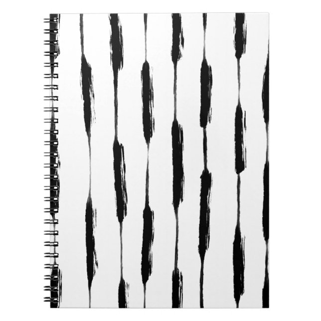 Carnet Rayures Encrees (Devant)