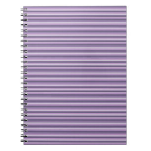 Carnet Rayures violettes