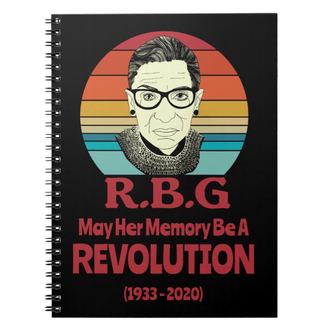 Carnet RBG : Que sa mémoire soit une révolution (Devant)
